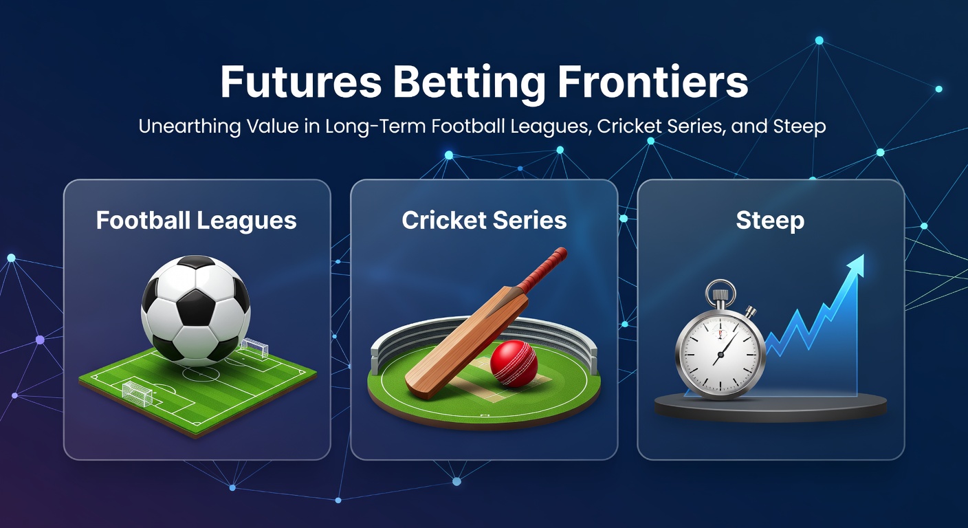 Comparative odds chart for futures markets in cricket series winners and steeplechase ante-post betting, showing value divergences across bookmakers