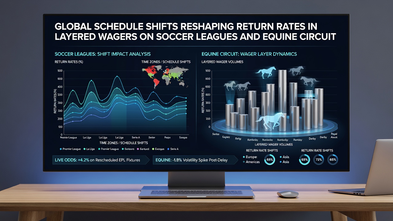 Layered accumulator bet construction on soccer and horse racing markets during schedule disruptions