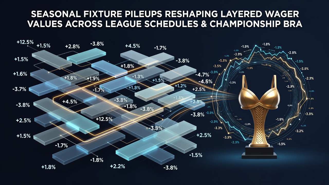 Detailed view of overlapping sports calendars with highlighted congested periods