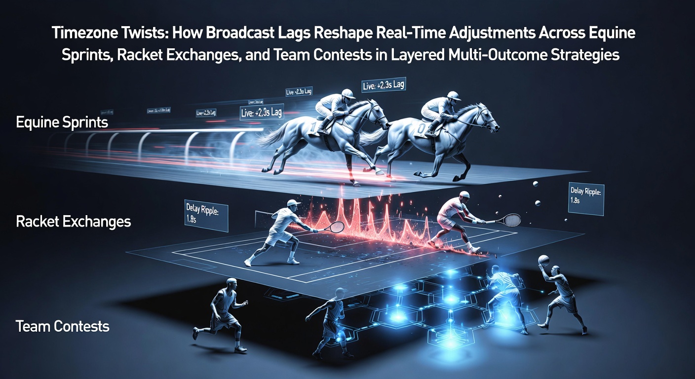 Illustration of broadcast signal delays affecting live sports data feeds across global timezones